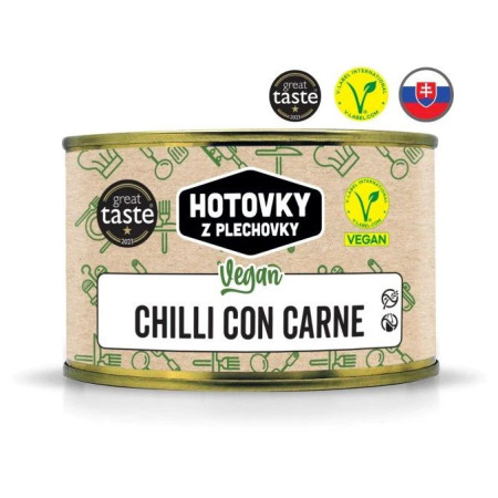 Hlavné jedlo Hotovky z plechovky VEGAN Chili con carne 400g
