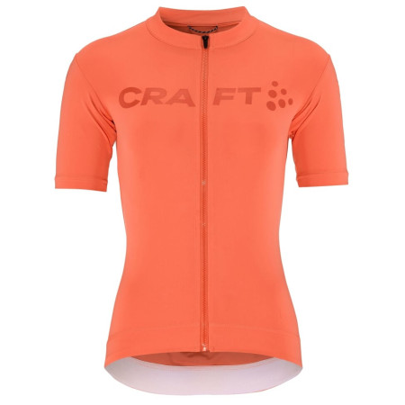 Dámsky cyklistický dres Craft W Endur Logo oranžová Trace