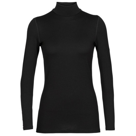 Dámske tričko Icebreaker W 260 Tech LS Turtleneck čierna Black