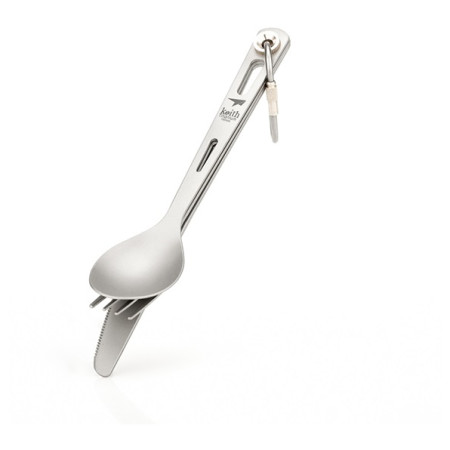 Príbor Keith Titanium 3-Piece Titanium Cutlery Set