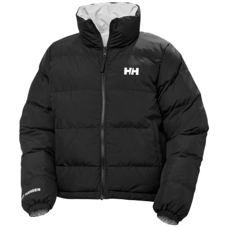 Dámska bunda Helly Hansen W Yu 23 Reversible Puffer čierna/biela 990 Black