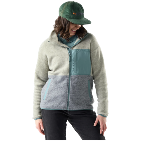 Dámska bunda Smartwool Women's Second Cut Fleece Jacket zelená Green Tea
