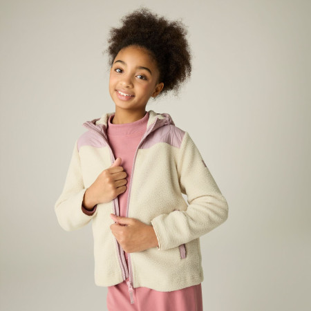 Detská mikina Regatta Myla Hybrid Jacket PowLilVan