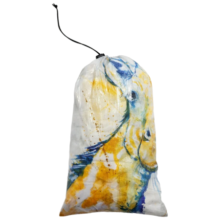 Obal High Tail Designs Drawstring Stuff Sack Giraffe mix1