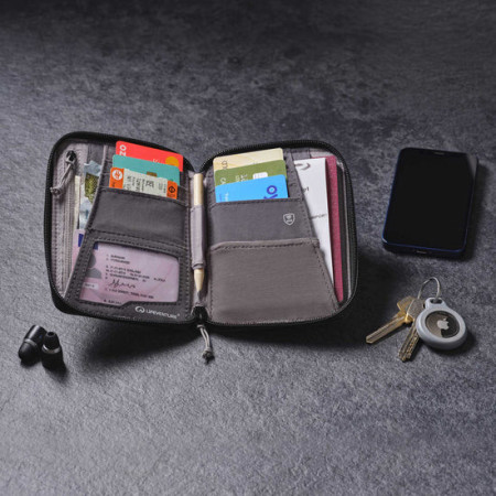 Puzdro na doklady LifeVenture Rfid Mini Travel Wallet