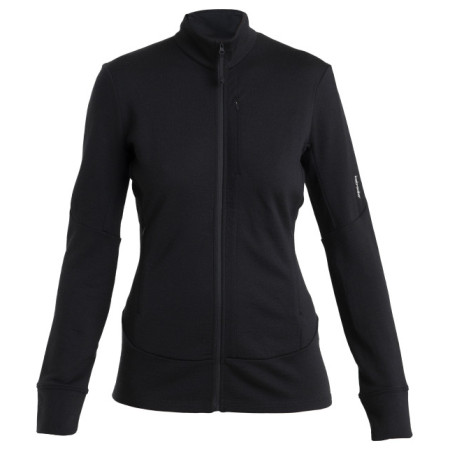 Dámska funkčná mikina Icebreaker Women Merino 260 Quantum IV LS Zip čierna Black