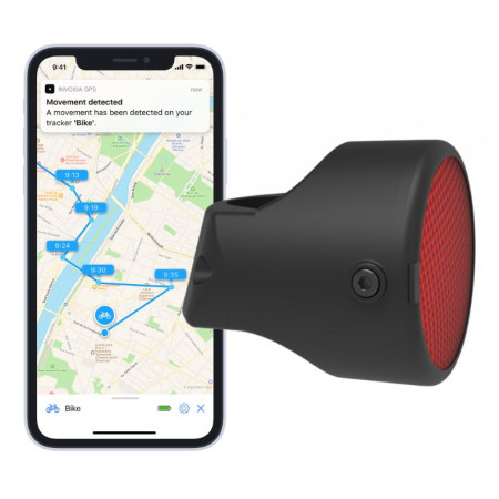 Alarm na bicykel Invoxia Bike Tracker GPS (NEPRODÁVAT) čierna black