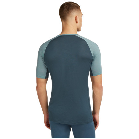 Pánske funkčné tričko Icebreaker M Mer 125 ZoneKnit SS Crewe