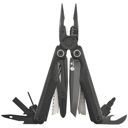 Multitool Leatherman Wave Alpha + Bit Kit čierna OBSIDIAN