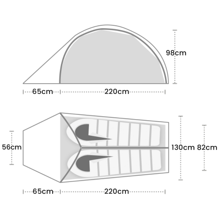 Ultraľahký stan Terra Nova Equipment Solar Photon 2
