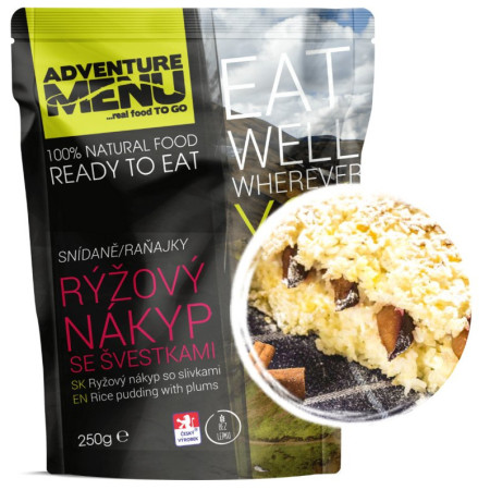 Hotové jedlo Adventure Menu Rýžový nákyp se švestkami 250 g