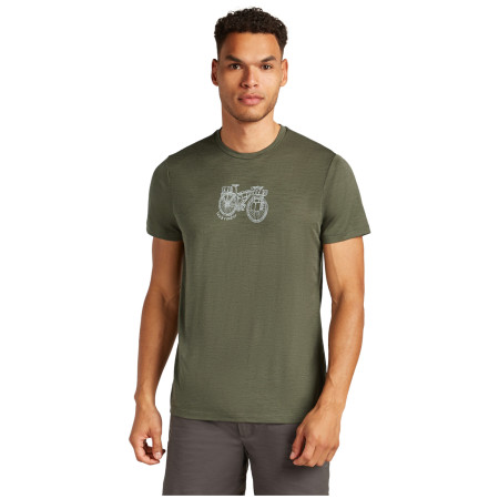 Pánske funkčné tričko Icebreaker M Mer 150 Tech Lite SS Tee Adventure Rid