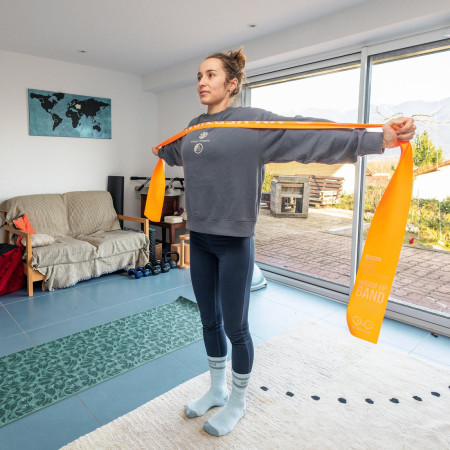 Posilňovacia guma YY VERTICAL Warm Up Band Orange Hard