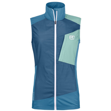 Dámska vesta Ortovox Windbreaker Vest W modrá Petrol Blue