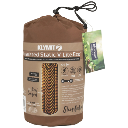 Nafukovacia karimatka Klymit Insulated Static V Lite Eco