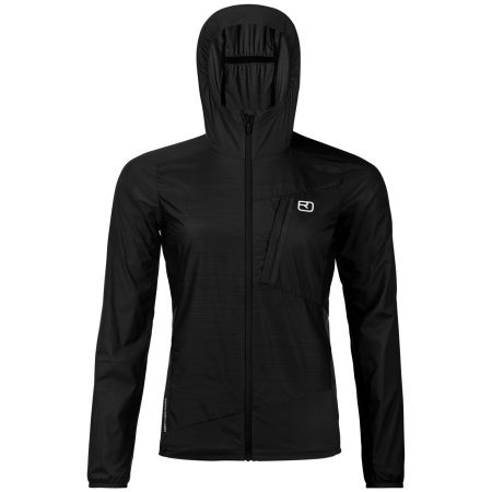 Dámska softshellová bunda Ortovox Trace Windbreaker Jacket W čierna Black Raven
