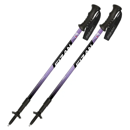 Trekové palice Fizan Trek fialová Violet
