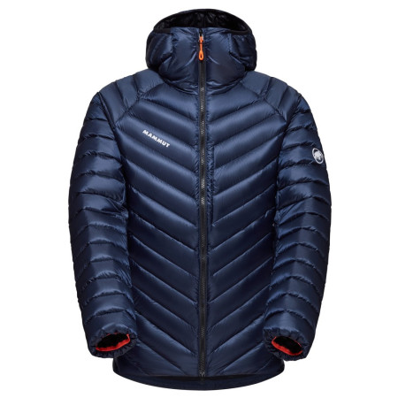 Pánska bunda Mammut Broad Peak IN Hooded Jacket Men modrá marine-black