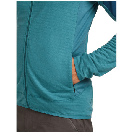 Pánska funkčná mikina Icebreaker Men Merino Blend 300 RealFleece™ Descender LS Zip