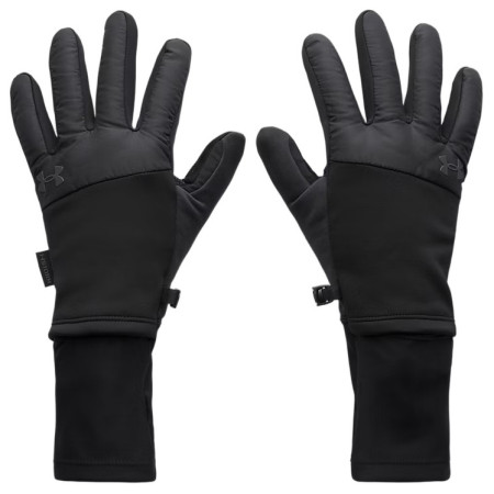 Rukavice Under Armour M's Storm Fleece Run Gloves čierna Black