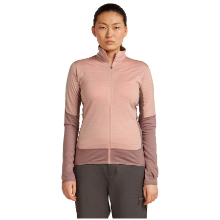 Dámska funkčná mikina Icebreaker Women Merino Blend 300 RealFleece™ Descender LS Zip