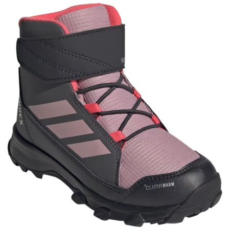 Detské topánky Adidas Terrex Snow Cw Climawarm sivá Magmau/Magmau/Gresix