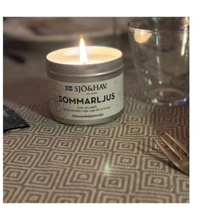 Sviečka Sjö&Hav citronelová proti komárom 200g