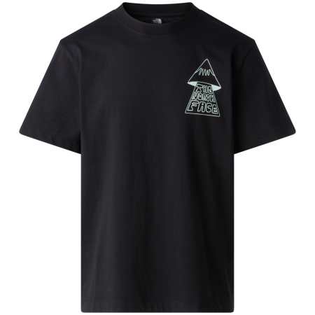 Pánske tričko The North Face M Mountain Play Relaxed Short Sleeve Tee-Graphic čierna TNF BLACK