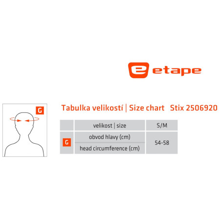 Dámska čelenka Etape Stix