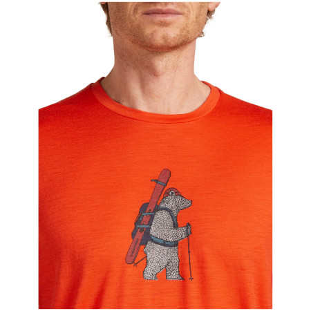 Pánske tričko Icebreaker Men Merino 150 Tech Lite Bear Tour