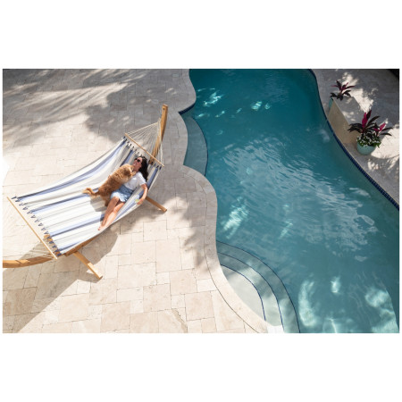 Hojdacia sieť s tyčami La Siesta Alisio Double