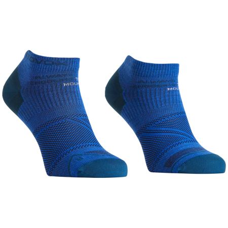 Pánske merino ponožky Ortovox Alpine Light Low Socks svetlomodrá Blue Note