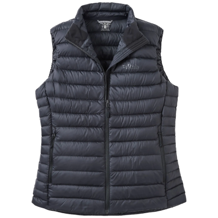 Dámska vesta Rab Microlight Down Vest čierna