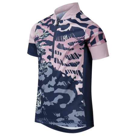 Detský cyklistický dres Dare 2b Dynamite Jersey Nvy Graffiti