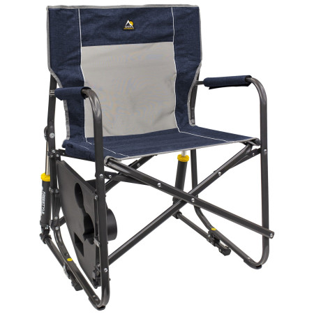 Stolička GCI Freestyle Rocker with Side Table modrá/sivá