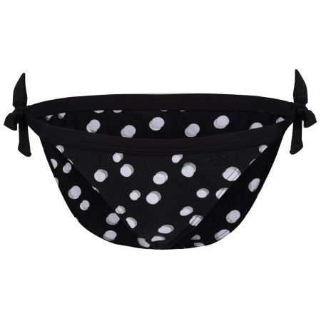 Spodný diel plaviek Regatta Flavia Bikini Str čierna/biela Blk/WhPlkaPr