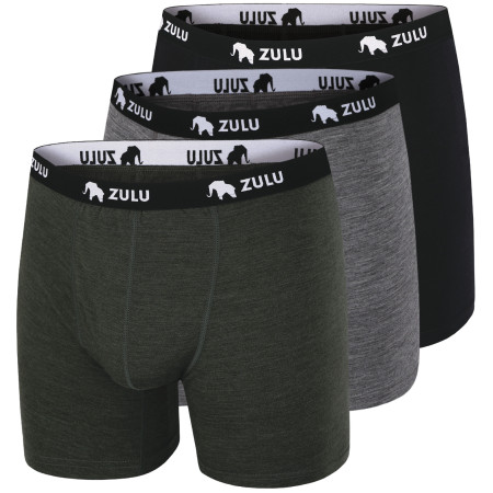 Pánske boxerky Zulu Merino 160 6in 3-pack mix2