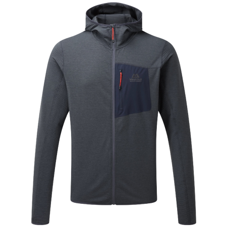 Pánska funkčná mikina Mountain Equipment Lumiko Hooded Jacket tmavosivá Ombre Blue/Cosmos