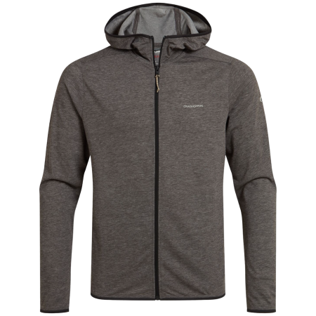 Pánska mikina Craghoppers NosiLife Deft Hooded Jacket sivá Black Pepper Marl