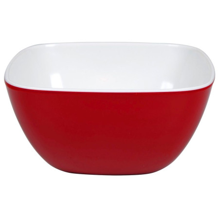 Štvorcová miska Bo-Camp Bowl square melamine small 2-tone