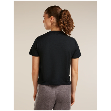 Dámske tričko Icebreaker Merino 150 Tech Lite SS Crop Tee NZ Flora