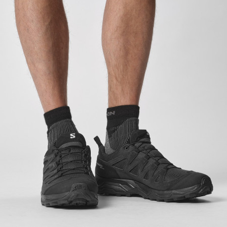 Pánske turistické topánky Salomon X Ward Leather Gore-Tex