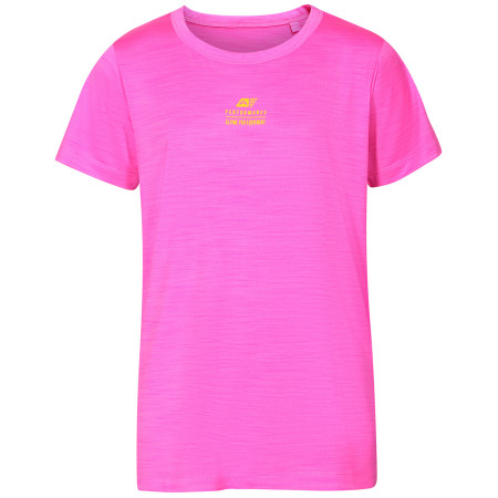 Detské tričko Alpine Pro Basiko ružová neon pink