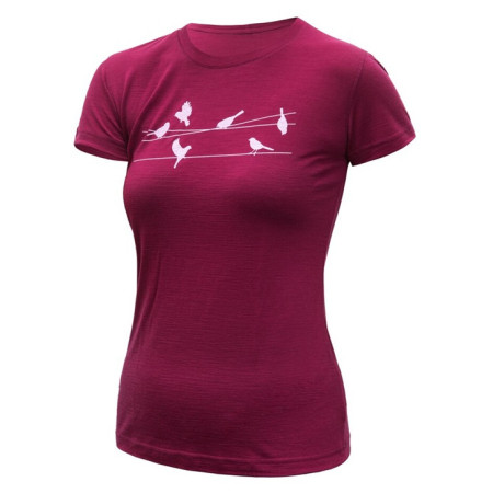 Dámske funkčné tričko Sensor Merino Active Songbirds