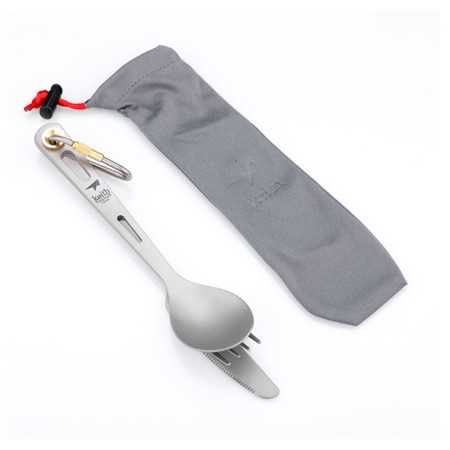 Príbor Keith Titanium 3-Piece Titanium Cutlery Set