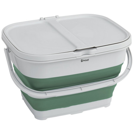 Odpadkový kôš Outwell Collaps RecycleIt Basket tmavě zelená Shadow Green
