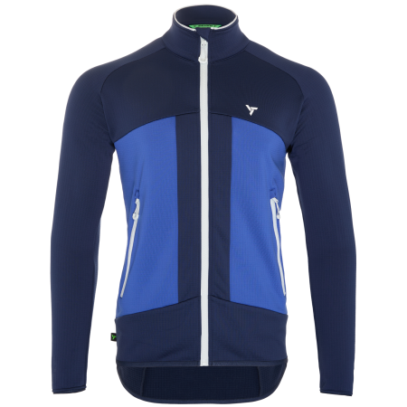 Pánsky cyklistický dres Silvini Valdaoro modrá navy-blue