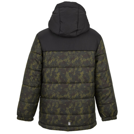 Detská zimná bunda Regatta Lofthouse Black/Distress Camo