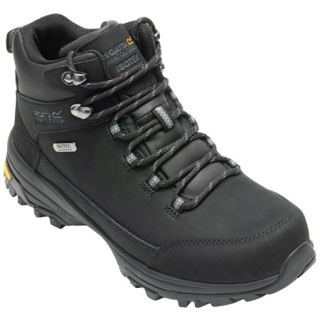 Dámske topánky Regatta Womens Burrell Leather Boot II čierna Black