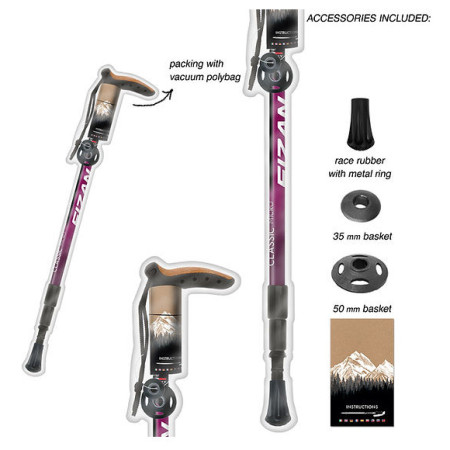 Vychádzková palica Fizan Classic Micro